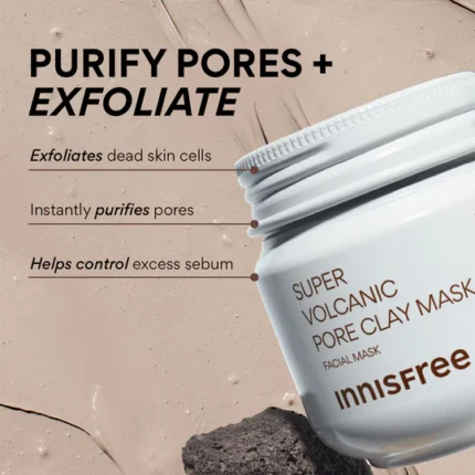 Innisfree Super Volcanic Pore Clay Mask - 100ml