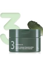 Numbuzin No.3 Pore & Makeup Cleansing Balm with Green Tea and Charcoal 85g - Image 2