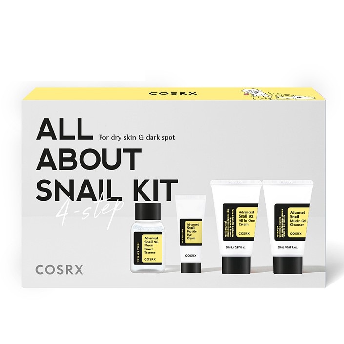 548fbc45c4ab67823f6dd2d083bbd991.jpg COSRX All About Snail Trial Kit - Image 1