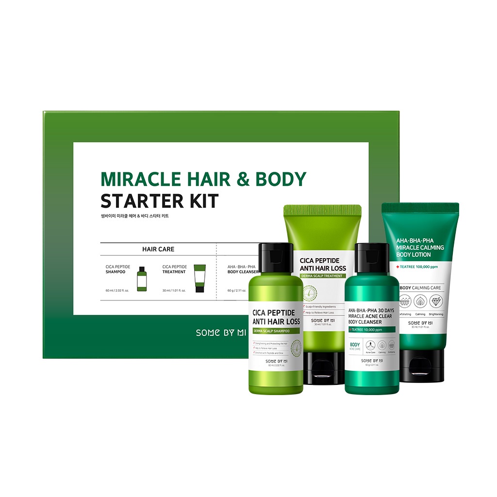 687fd070f6fd6e42241638c8b719f3f5.jpg Some By Mi Miracle Hair & Body Starter Kit - Image 1