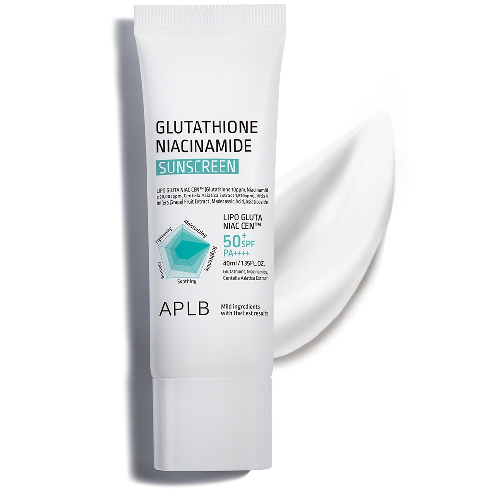 APLB-Glutathione-Niacinamide-Sunscreen-40mlGlowBD APLB Glutathione Niacinamide Sunscreen 40ml - Image 1