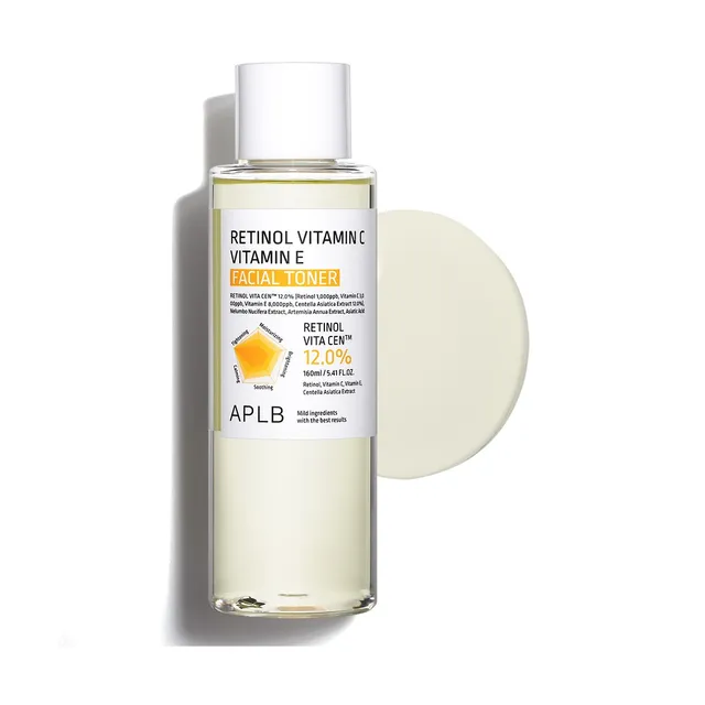APLB-Retinol-Vitamin-C-Vitamin-E-Facial-Toner-160mlGlowBD APLB Retinol Vitamin C Vitamin E Facial Toner 160ml - Image 1