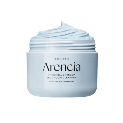 Arencia-Fresh-Blue-Hyssop-Rice-Mochi-Cleanser