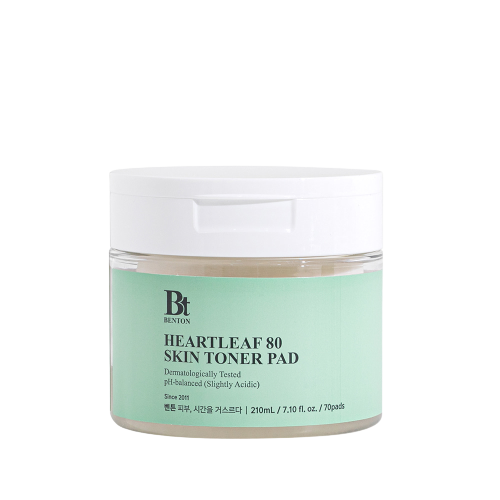 Benton-Heartleaf-80-Skin-Toner-Pad-70padsGlowBD Benton Heartleaf 80 Skin Toner Pad 70Pads - Image 1