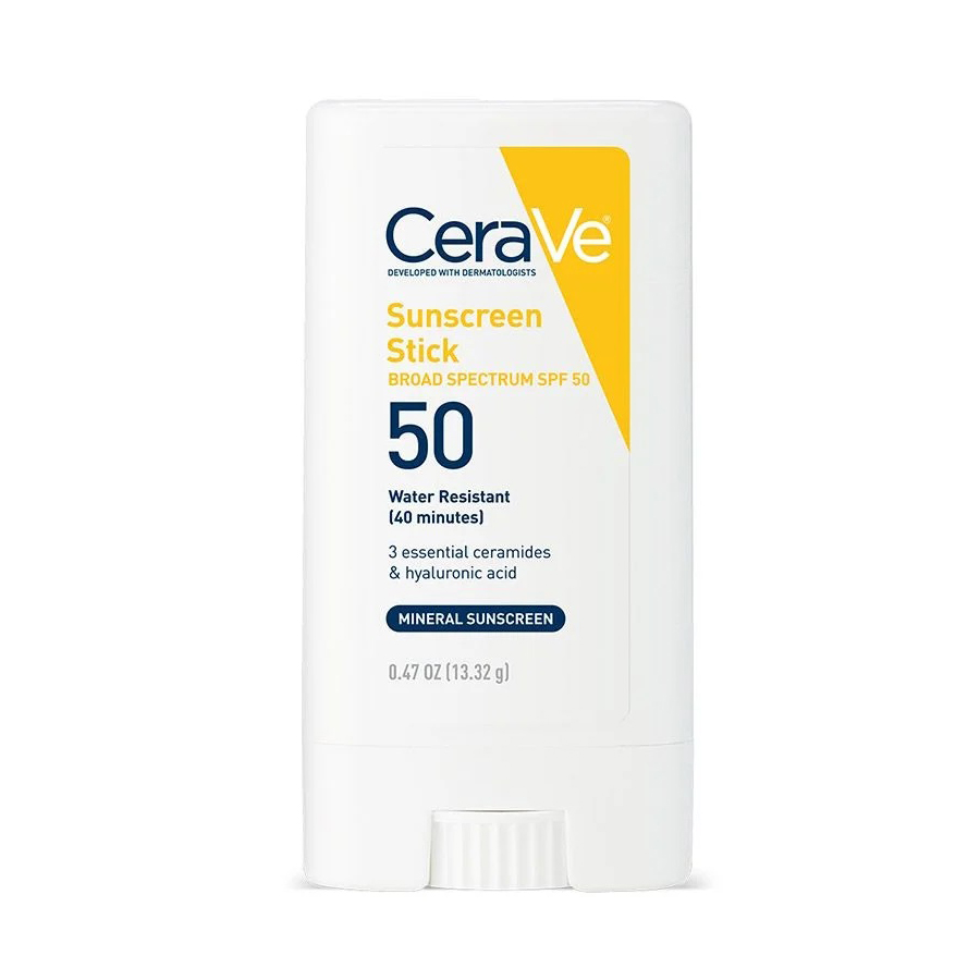 CeraVe-Sunscreen-Stick-Broad-Spectrum-SPF-50-13.32gmGlowBD CeraVe Sunscreen Stick Broad Spectrum SPF 50 (13.32gm) - Image 1