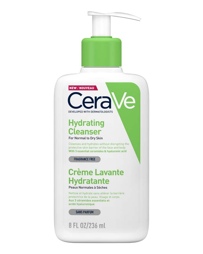 Cerave Hydrating Cleanser For Normal To Dry Skin 236ml Cerave Hydrating Cleanser For Normal To Dry Skin 236ml