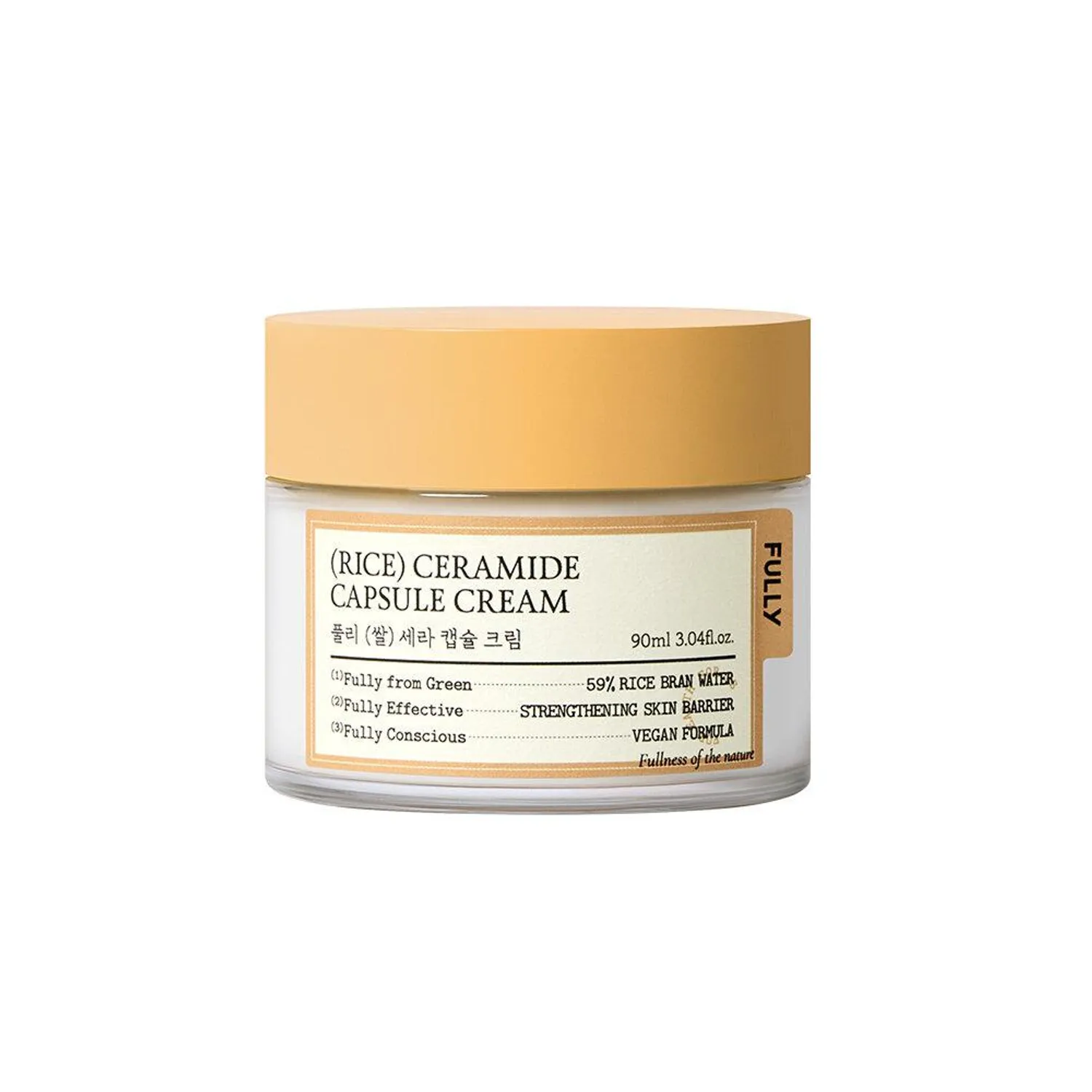 FULLY-Rice-Ceramide-Capsule-Cream-90mlGlowBD FULLY Rice Ceramide Capsule Cream 90ml - Image 1