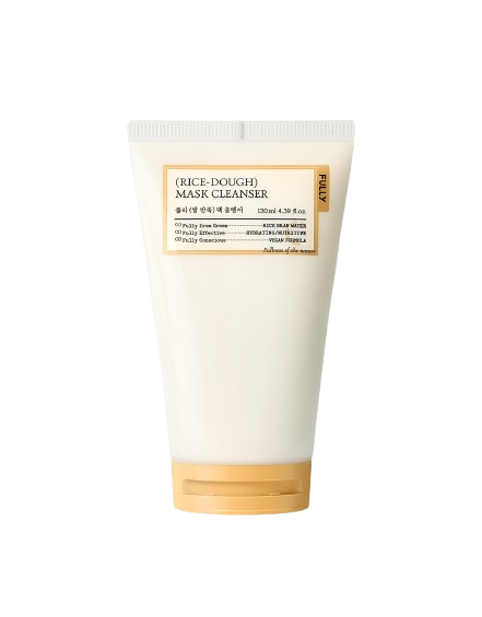 FULLY-Rice-Dough-Mask-Cleanser-130mlGlowBD FULLY Rice Dough Mask Cleanser 130ml - Image 1
