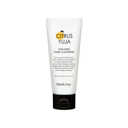 Farmstay Citrus Yuja Vitalizing Foam Cleansing 100ml
