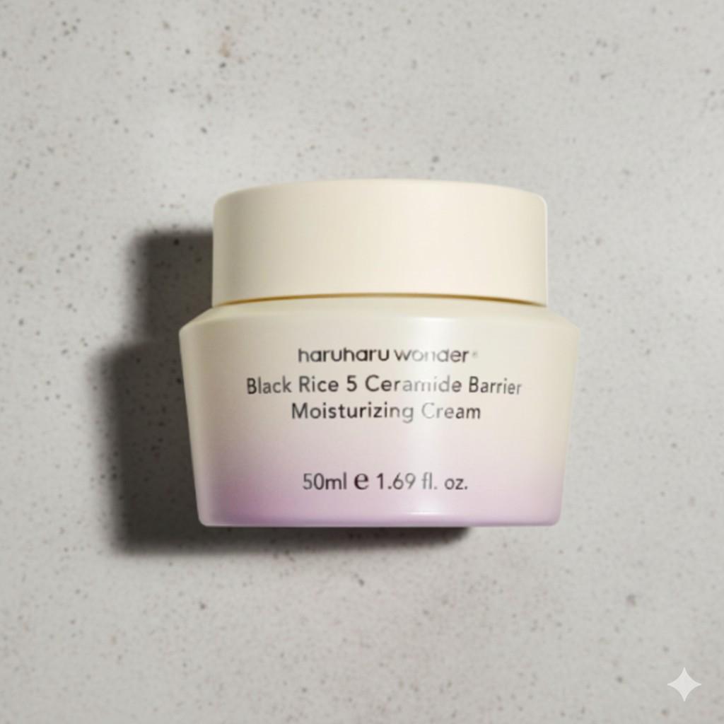 Haruharu-Wonder-Black-Rice-5-Ceramide-Barrier-Moisturizing-Cream-50ml Haruharu Wonder Black Rice 5 Ceramide Barrier Moisturizing Cream 50ml - Image 1
