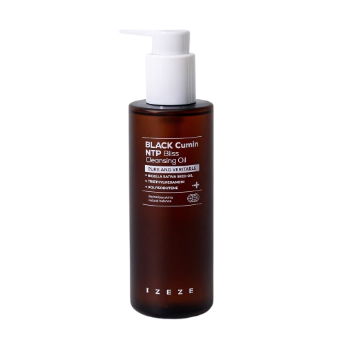 IZEZE-Black-Cumin-NTP-Bliss-Cleansing-Oil-200mlGlowBD IZEZE Black Cumin NTP Bliss Cleansing Oil 200ml - Image 1