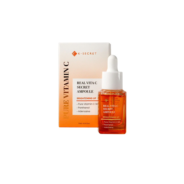 K-Secret-Real-Vita-C-Secret-Ampoule-15ml.jpg ksecret Real Vita C Secret Ampoule 15ml - Image 1