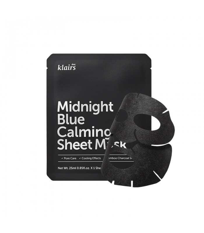 KLAIRS-Midnight-Blue-Calming-Sheet-MaskGlowBD Klairs Midnight Blue Calming Sheet Mask - Image 1
