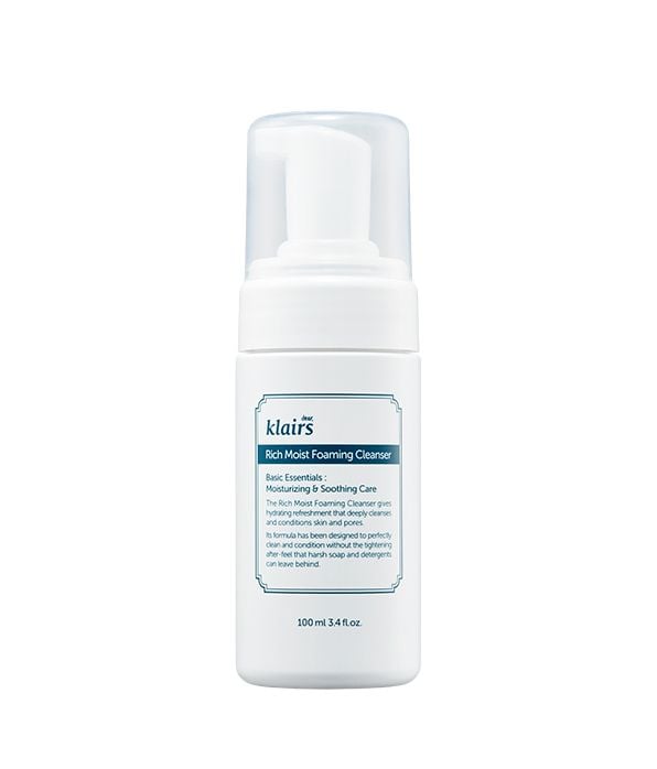 KLAIRS-Rich-Moist-Foaming-Cleanser-100mlGlowBD Klairs Rich Moist Foaming Cleanser 100ml - Image 1