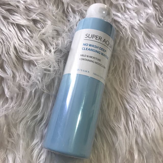MISSHA-Super-Aqua-No-Wash-Deep-Cleansing-WaterGlowBD MISSHA Super Aqua No Wash Deep Cleansing Water - Image 1