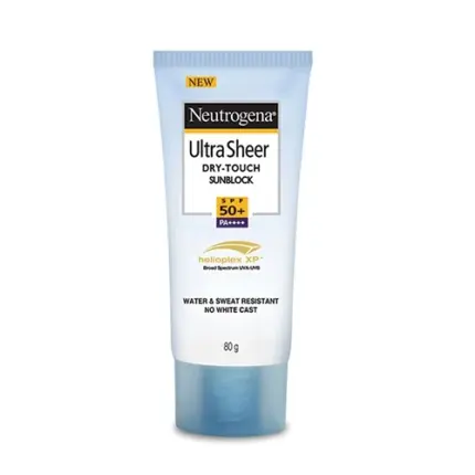 Neutrogena Ultra Sheer Dry-Touch Sunblock SPF50+ 80ml (India)