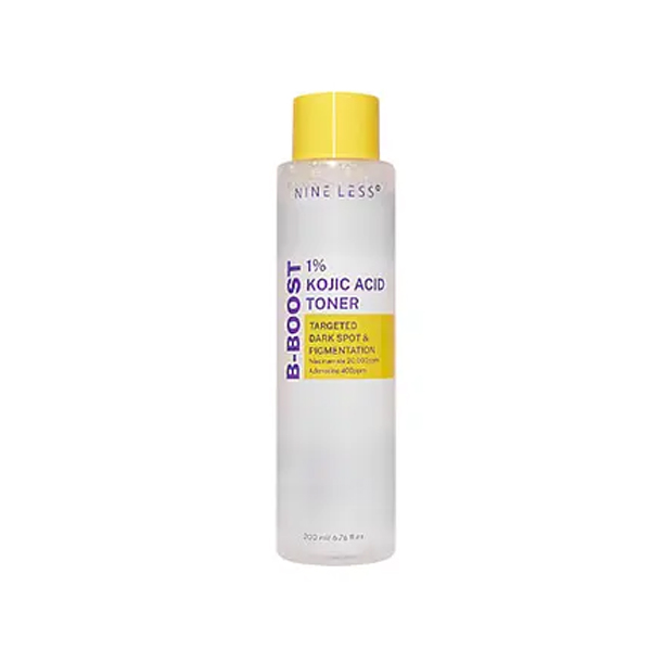 Nineless-B-Boost-1-Kojic-Acid-Toner-200mlGlowBD Nineless B-Boost 1% Kojic Acid Toner 200ml - Image 1