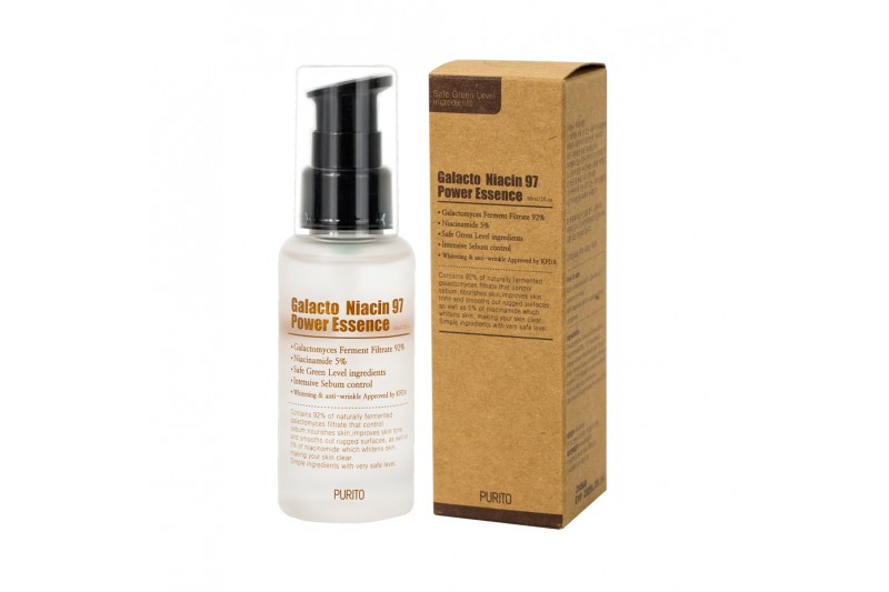 PURITO-Galacto-Niacin-97-Power-Essence-60mlGlowBD PURITO Galacto Niacin 97 Power Essence 60ml - Image 1