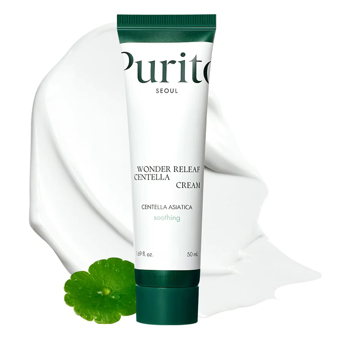 Purito-Seoul-Wonder-Releaf-Centella-Cream-50mlGlowBD Purito Seoul Wonder Releaf Centella Cream 50ml - Image 1