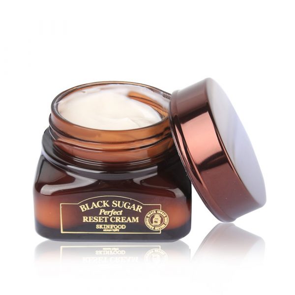 SKINFOOD-Black-Sugar-Perfect-Reset-Cream-60mlGlowBD Skinfood Black Sugar Perfect Reset Cream - Image 1