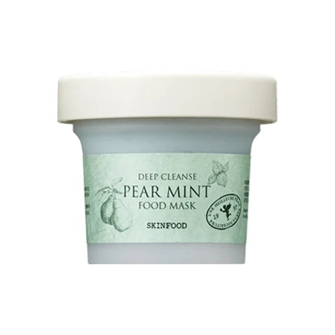 SKINFOOD-Pear-Mint-Food-Mask-120gGlowBD Skinfood Pear Mint Food Mask 120g - Image 1