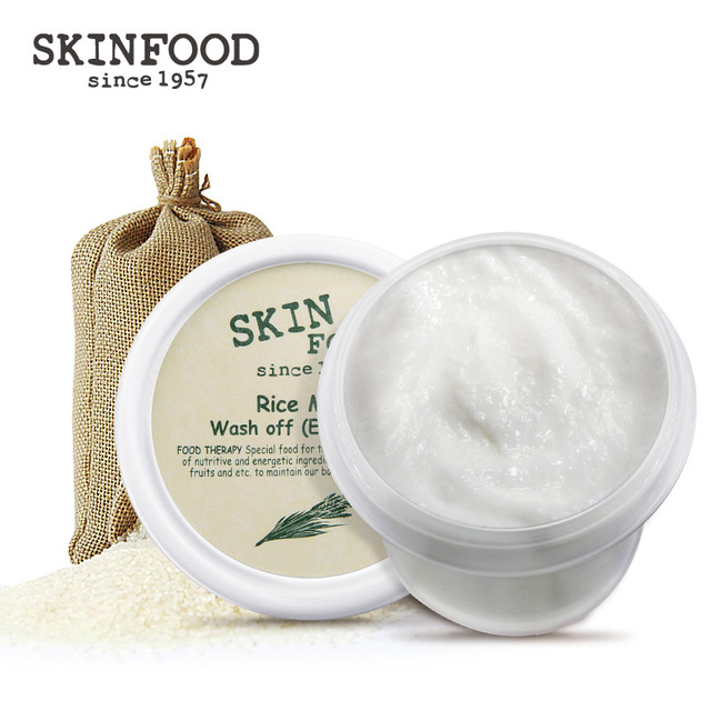 Skin-Food-Rice-Mask-Wash-Off-120gGlowBD Skinfood Rice Mask Wash Off 120g - Image 1