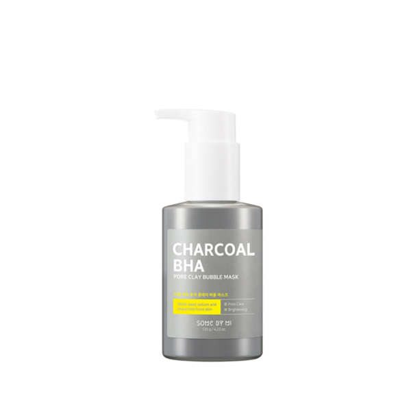 Some-By-Mi-Charcoal-BHA-Pore-Clay-Bubble-Mask-120gGlowBD Some By Mi Charcoal BHA Pore Clay Bubble Mask 120g - Glow BD - Image 1