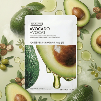The Face Shop REAL NATURE Face Mask Avocado 20g