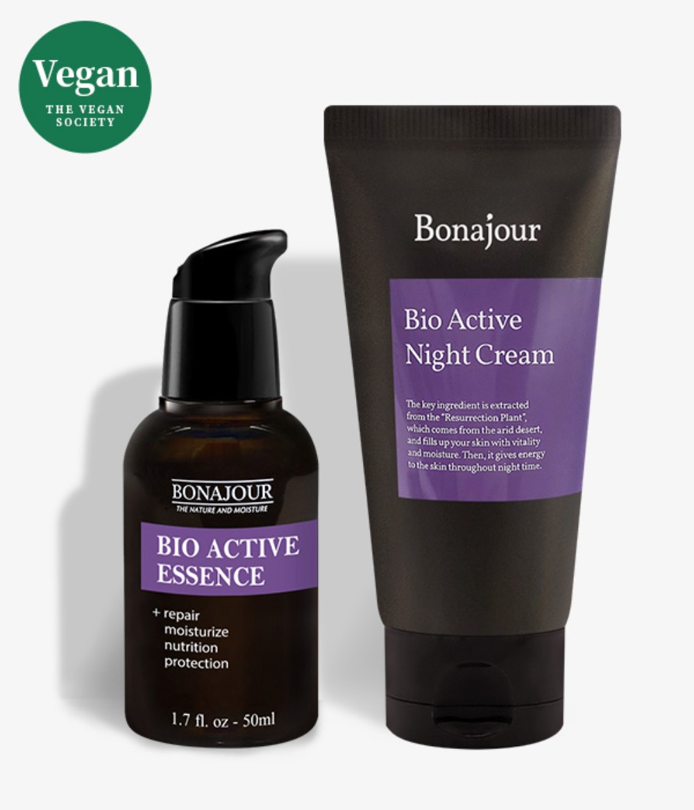 feb557a4239b927814fc540e0d03d542.jpg Bonajour Bio Active Resurrection Plant Essence 50ml + Night Cream 80ml - Image 1