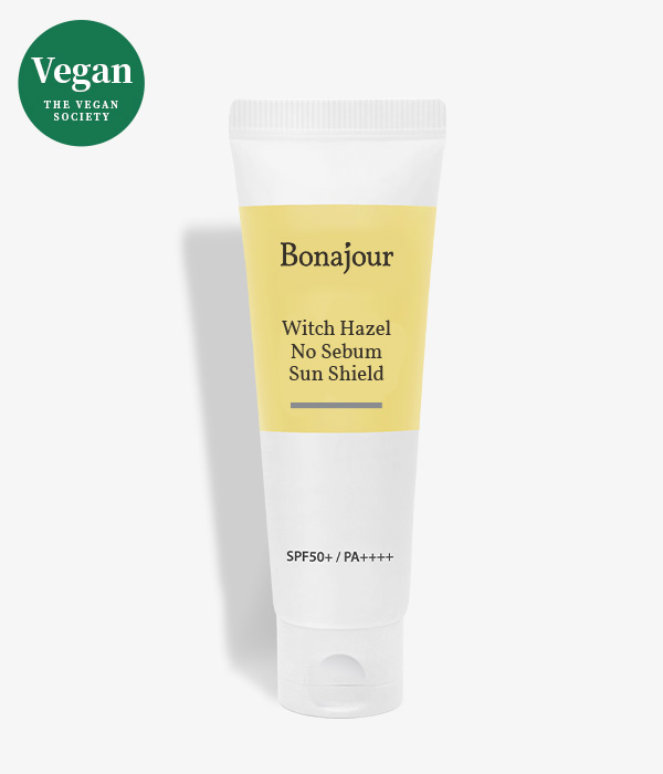 main_tab_│δ╝╝╣ⁿ╝▒┼⌐╕▓.jpg BONAJOUR Witch Hazel No Sebum Sun Shield 40ml (Physical Sunblock, SPF50+/PA++++) - Image 1