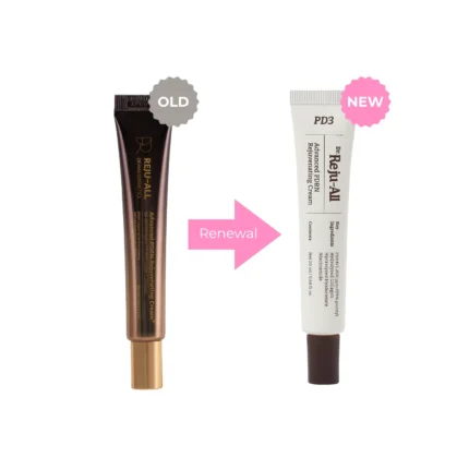 dr reju all Advanced PDRN Rejuvenating Cream old and new packaging