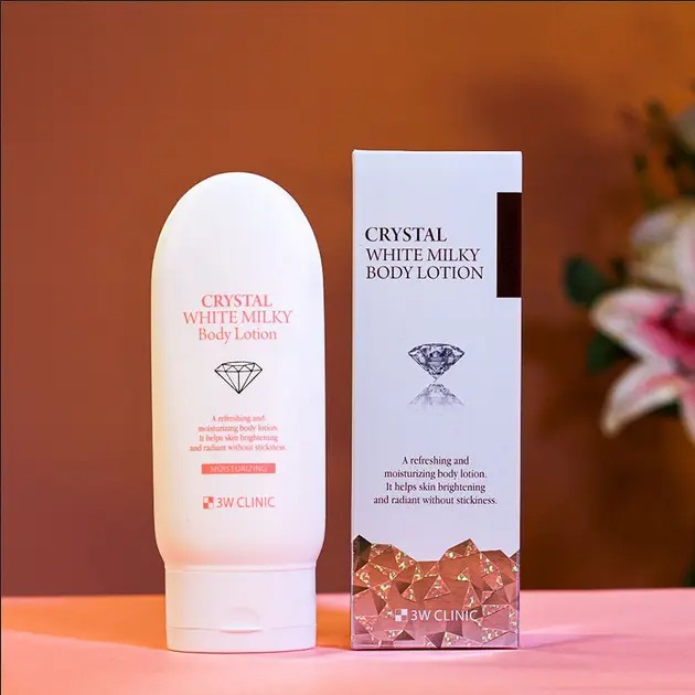 3w Clinic Crystal White Milky Body Lotion (150gm) 3w Clinic Crystal White Milky Body Lotion 150g - Image 1
