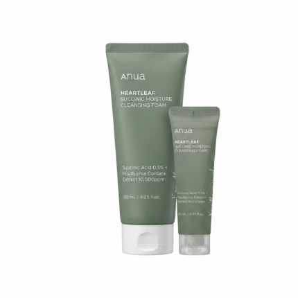 Anua Heartleaf Succinic Moisture Cleansing Foam