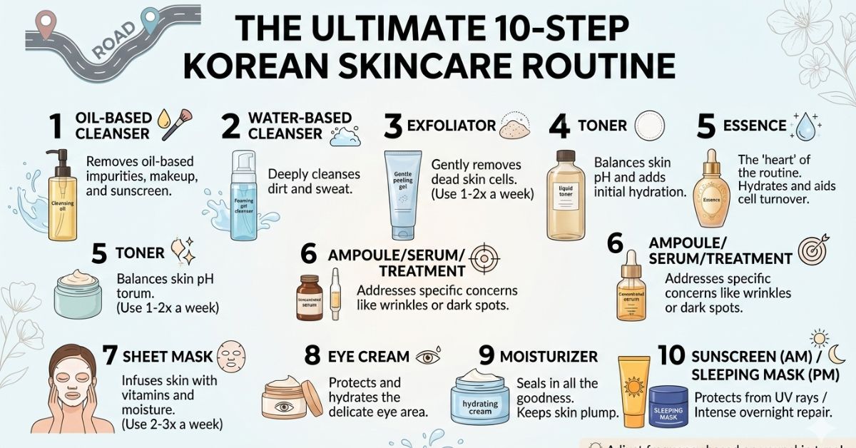 10 step korean skincare
