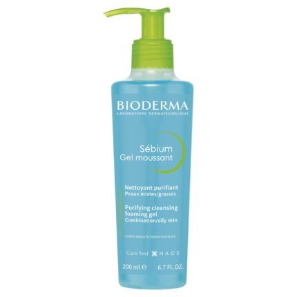 Bioderma Sebium Gel Moussant Purifying Cleansing Foaming Gel 200ml