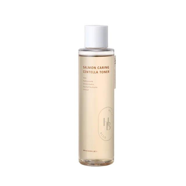 Heveblue Salmon Caring Centella Toner 200ml Heveblue Salmon Caring Centella Toner 200ml - Image 1