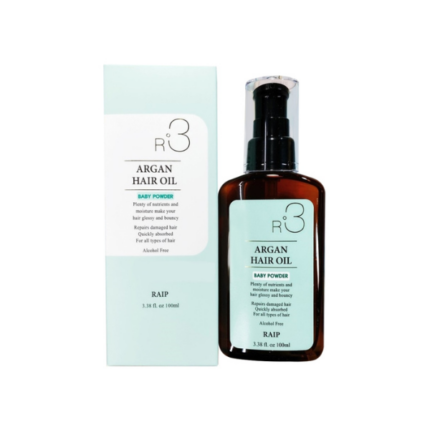Raip R3 Argan Hair Oil Baby Powder 100ml
