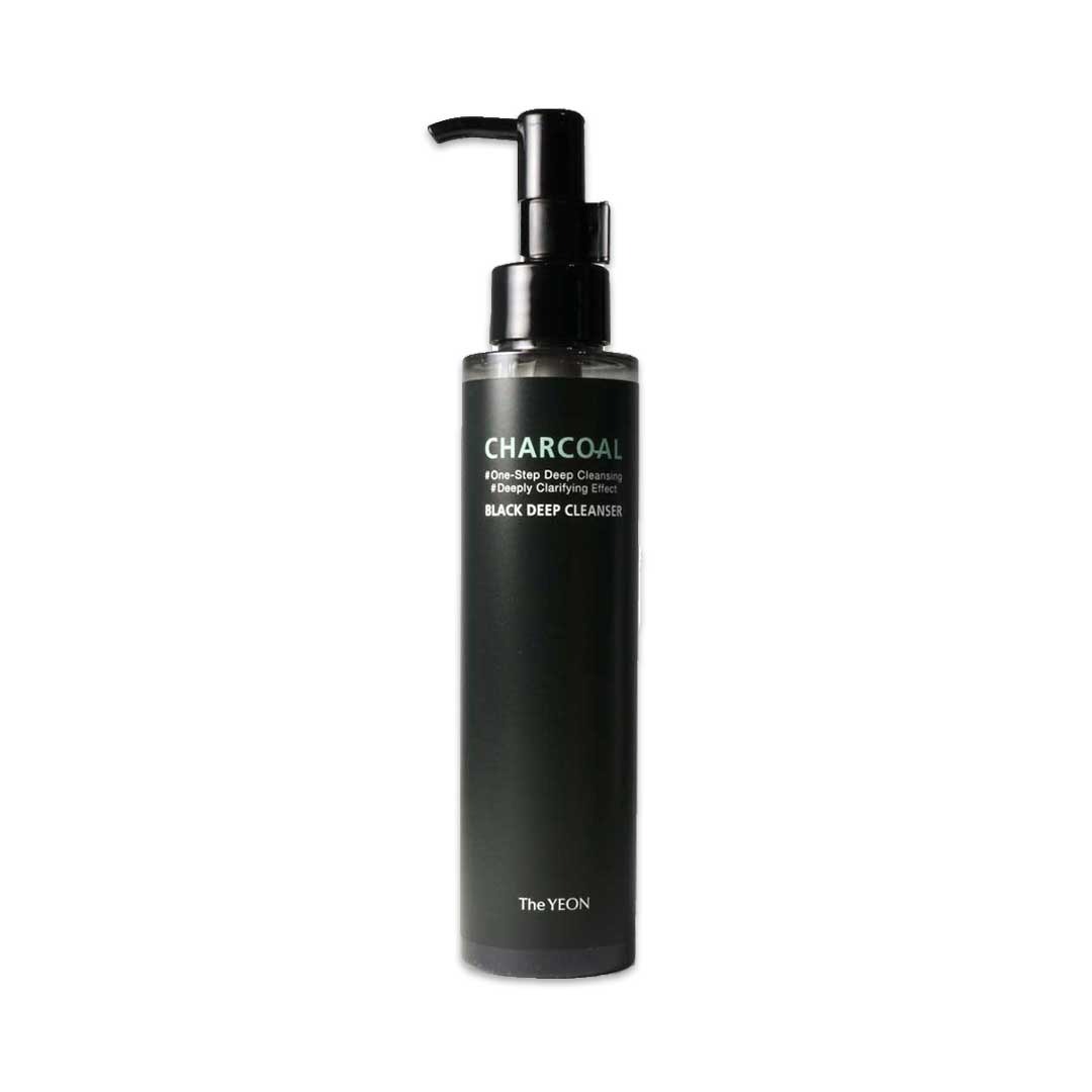 The YEON The YEON charcoal black deep cleanser 150ml - Image 1