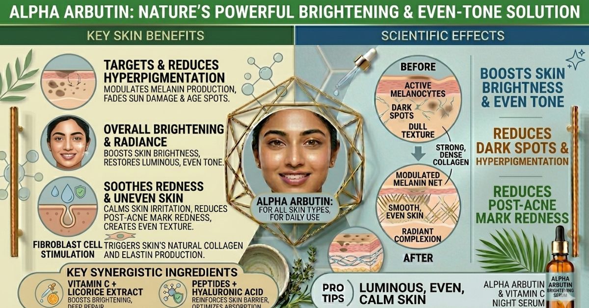alpha arbutin benefits