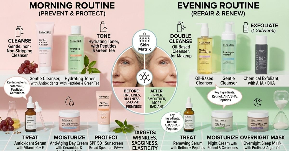 anti-aging routine