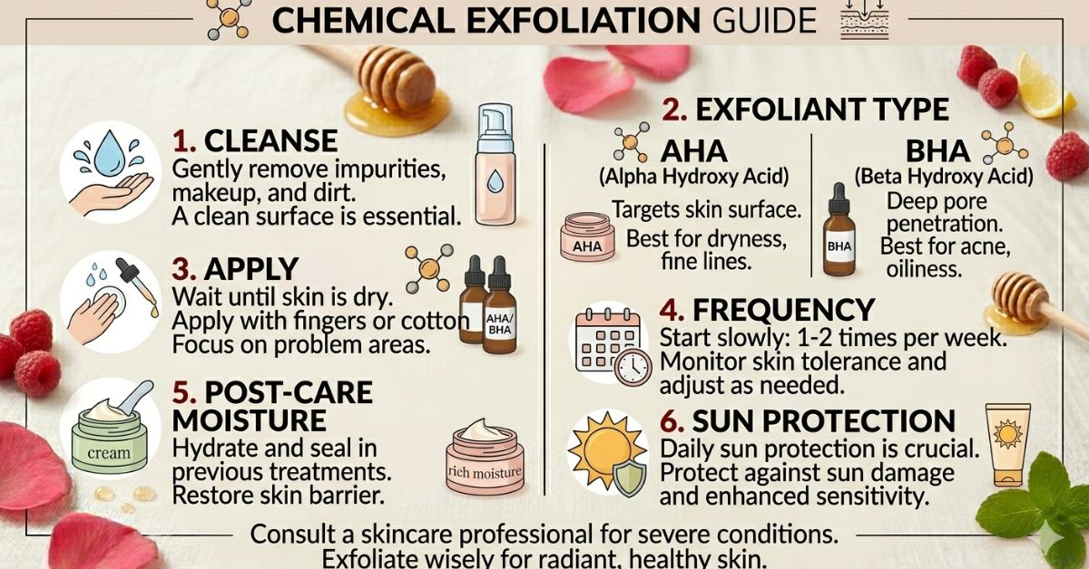 chemical exfoliation guide