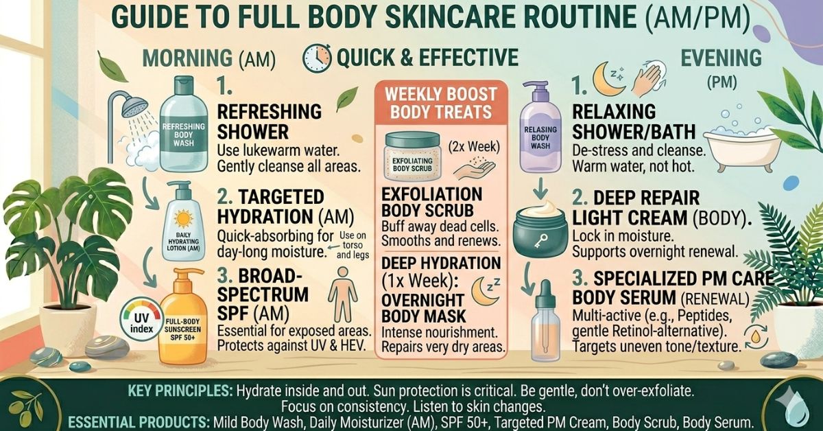 full body skincare