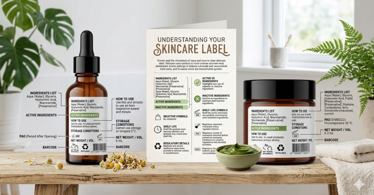 how to read skincare labels
