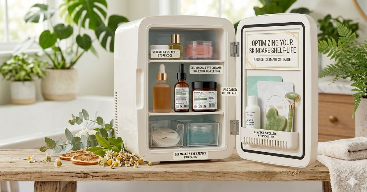 how to store skincare