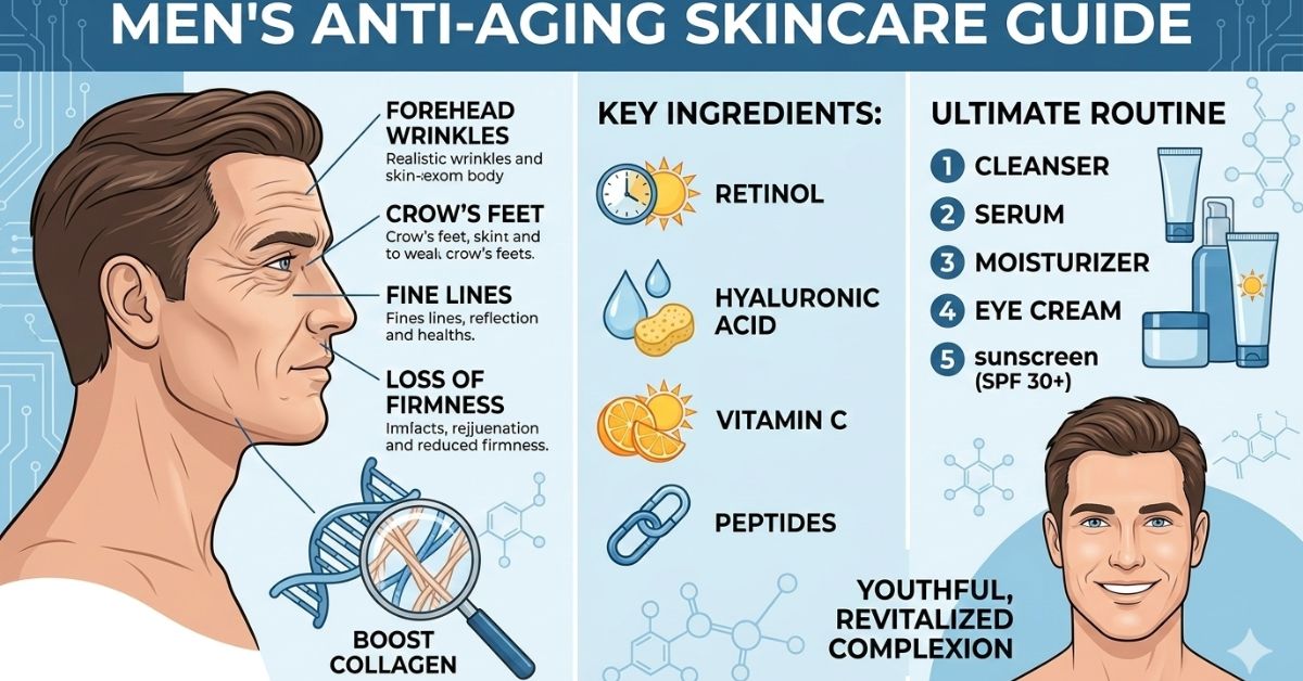 mens anti-aging skincare