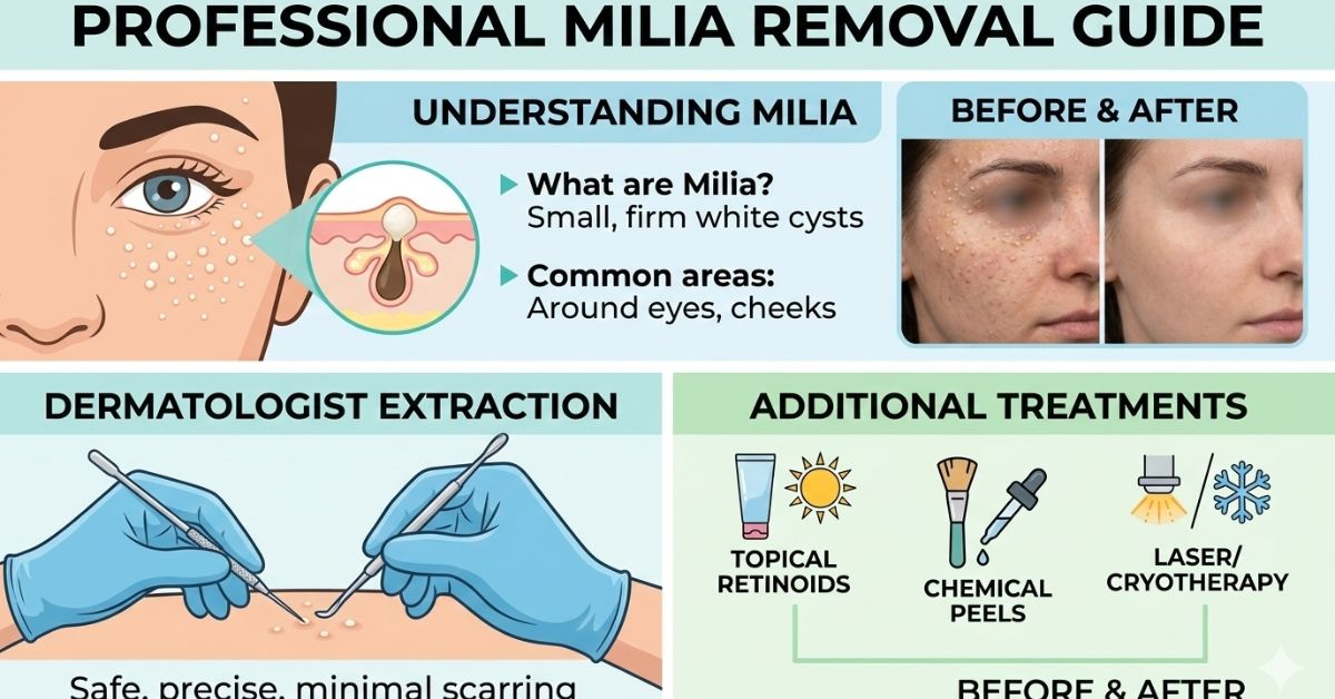milia removal