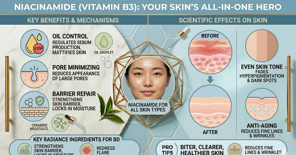 niacinamide benefits