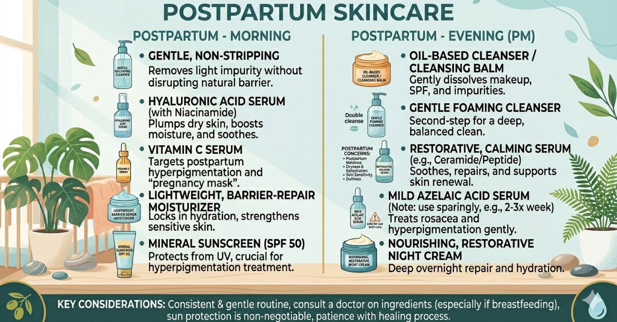 postpartum skincare