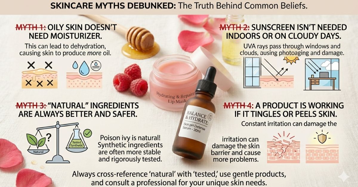 skincare myths