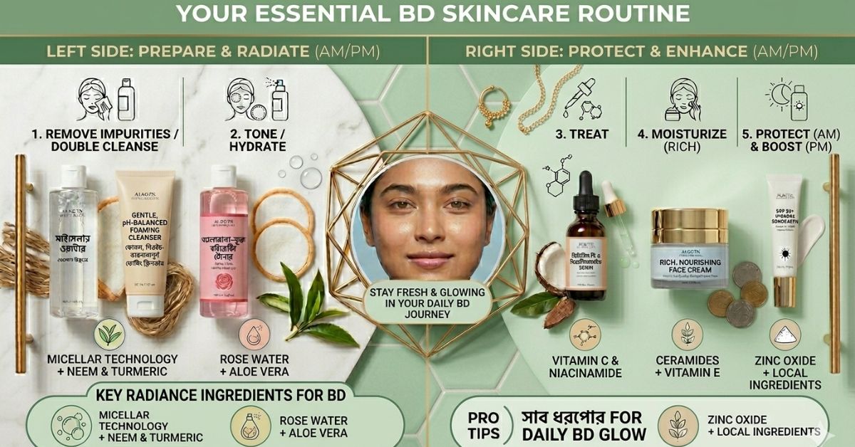skincare routine bangladesh